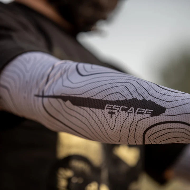 Eurus Cooling Arm Sleeves - Grey - Riders Junction