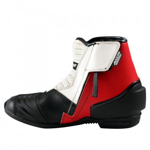 AXOR SLICKS Black Red Riding Boots
