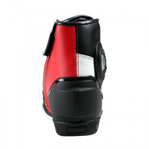 AXOR SLICKS Black Red Riding Boots