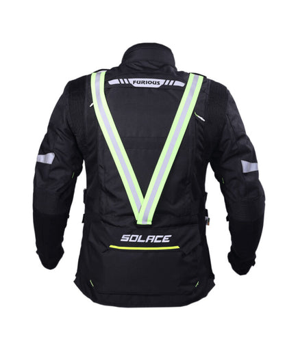 Solace Furious Touring Jacket V 3.0 - Black - Riders Junction