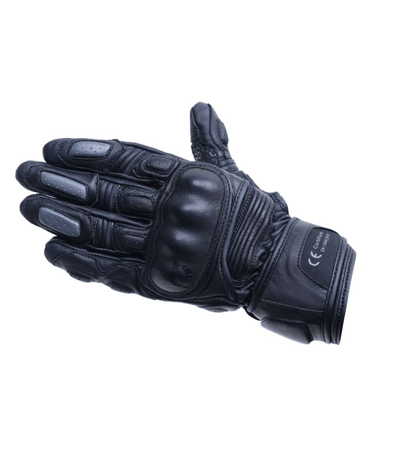 Solace Ramble Riding Gloves ( BLACK ) - Riders Junction