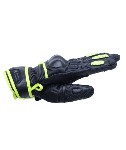 Solace Ramble Riding Gloves ( NEON ) - Riders Junction