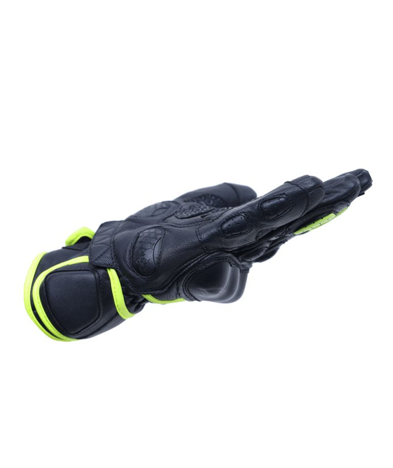 Solace Ramble Riding Gloves ( NEON ) - Riders Junction