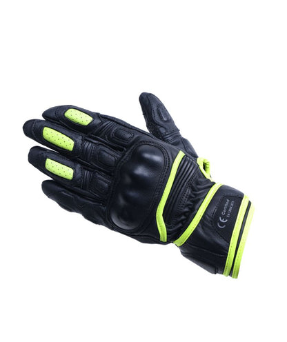 Solace Ramble Riding Gloves ( NEON ) - Riders Junction