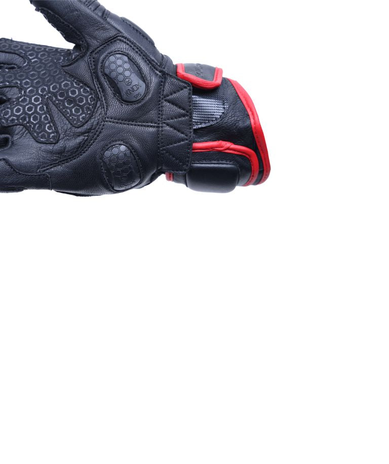 Solace Ramble Riding Gloves ( RED ) - Riders Junction