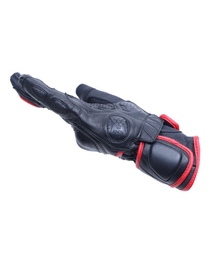 Solace Ramble Riding Gloves ( RED ) - Riders Junction