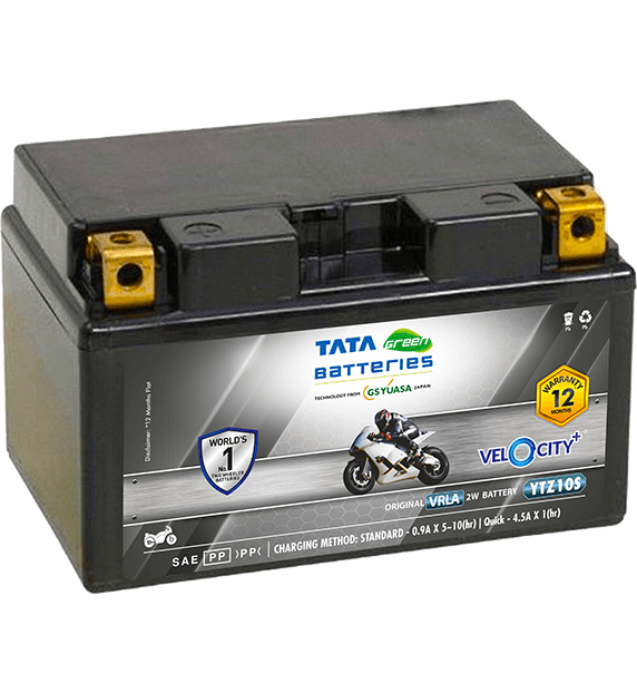 TATA Yuasa YTZ10S Bike Battery - Riders Junction