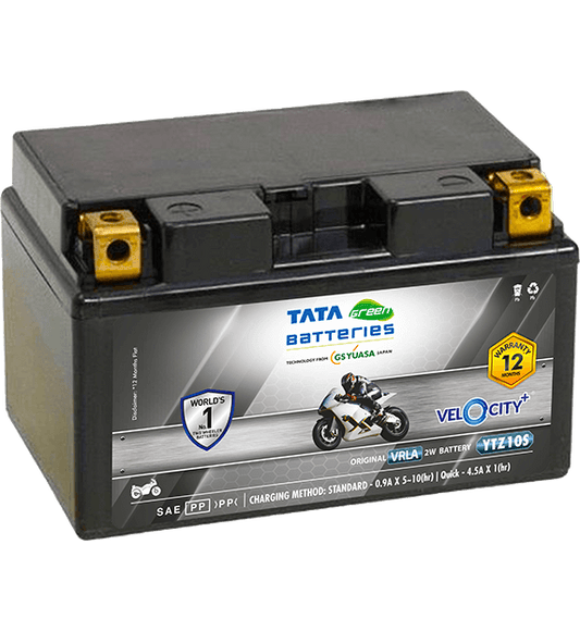 TATA Yuasa YTZ10S Bike Battery - Riders Junction