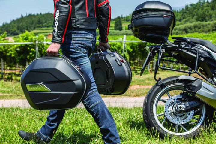 Givi-WL900 Weightless Pair of Semi-Rigid Side Bags, 25 Ltr - Riders Junction