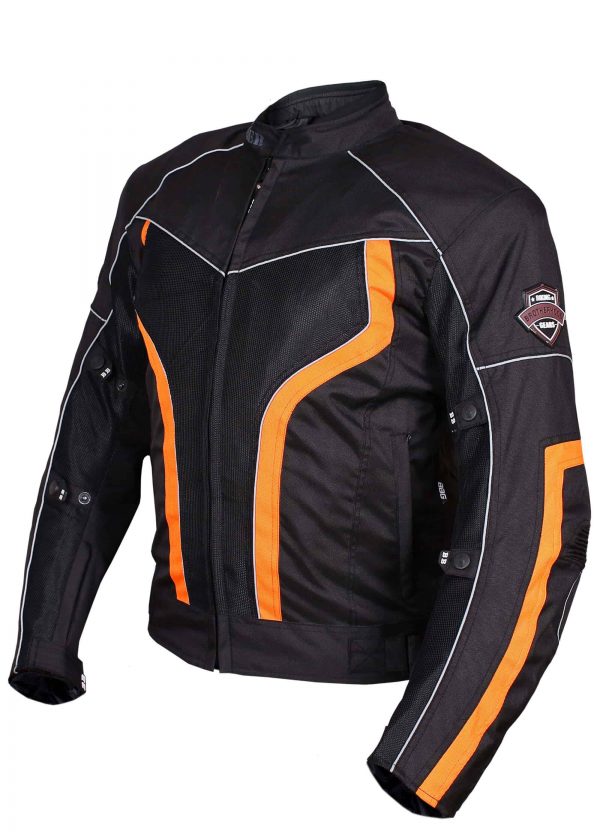 BBG -XPLORER RIDING JACKET- ORANGE | Buy BBG -XPLORER RIDING JACKET ...