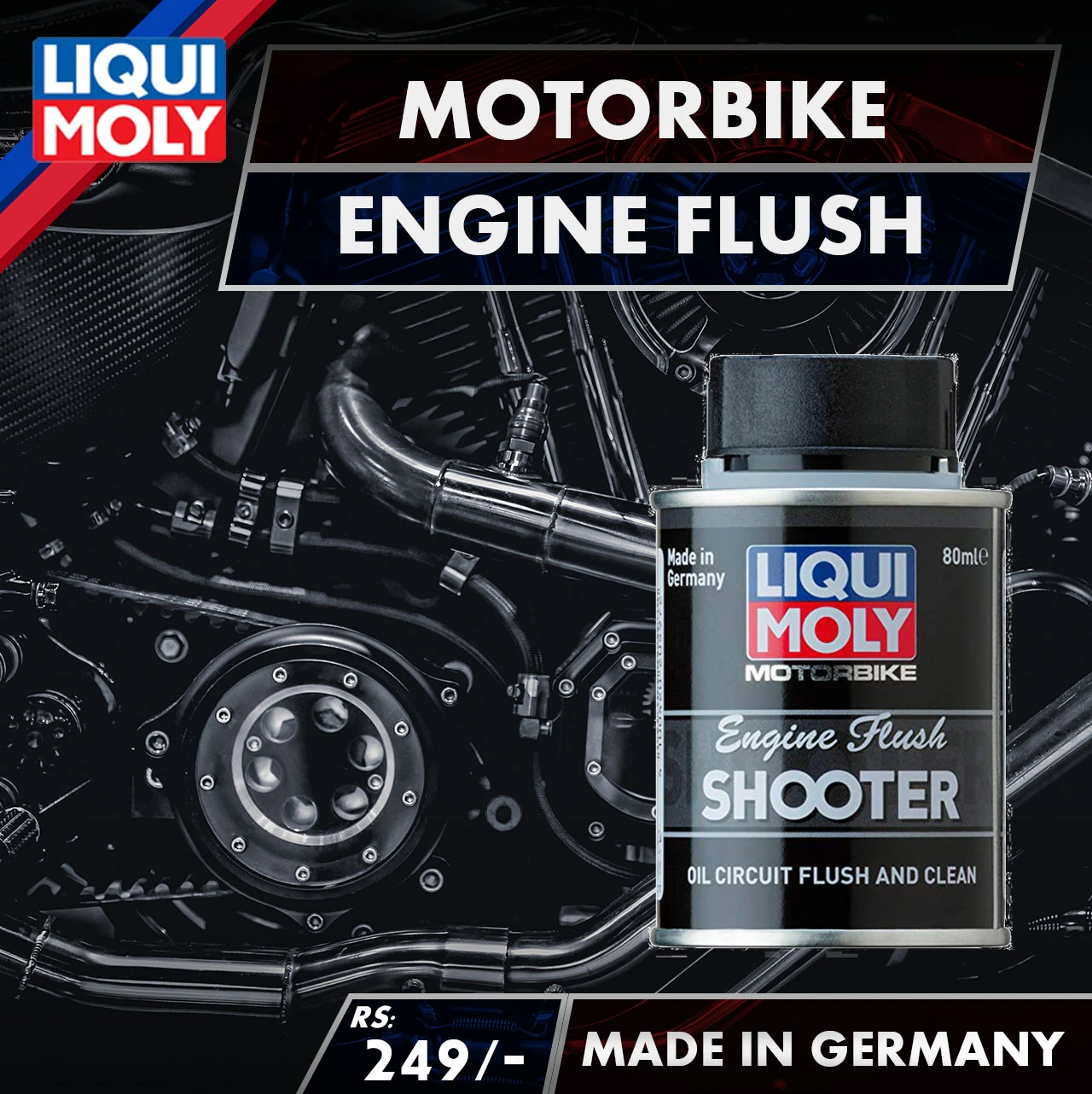 Buy Liqui Moly Motorcycle Engine Flush 80ml Online at Best Price