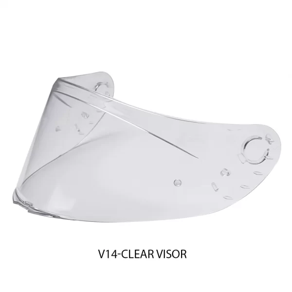 MT – V14 Pin-lock ready Clear Visor