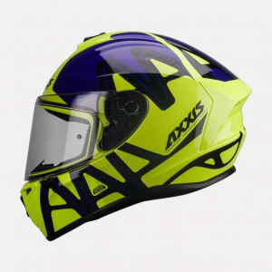 AXXIS Draken Dekers Gloss Helmet FL Y