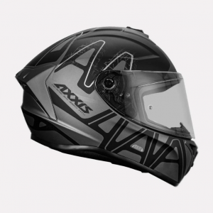 AXXIS Draken Dekers Matt Grey Helmet