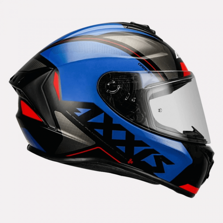 Buy AXXIS Draken S Solid Gloss Black Helmet Online at Best Price from ...