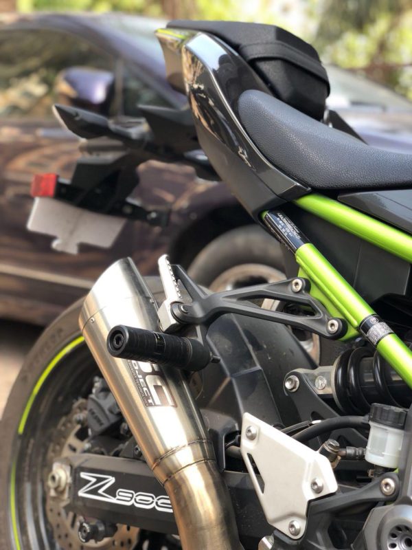 exhaust protector for kawasaki