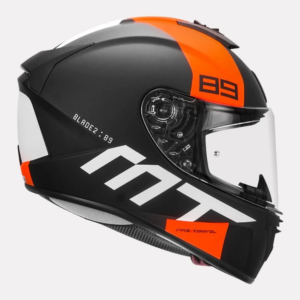 MT Blade 2SV 89 Motorcycle Helmet Orange
