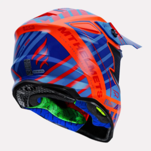 MT Helmets Falcon Warrior Motocross Helmet Multicolor