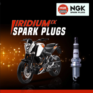 NGK iridium spark plug KTM Duke 390