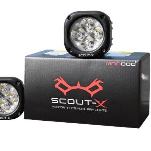 maddog scoutx led aux light for motorcycles