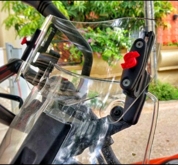 Easy Ride Windshield extender for KTM Adventure 390 Profile E