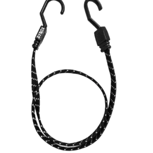 RYNOX GRIPPER REFLECTIVE BUNGEE STRAP - BLACK