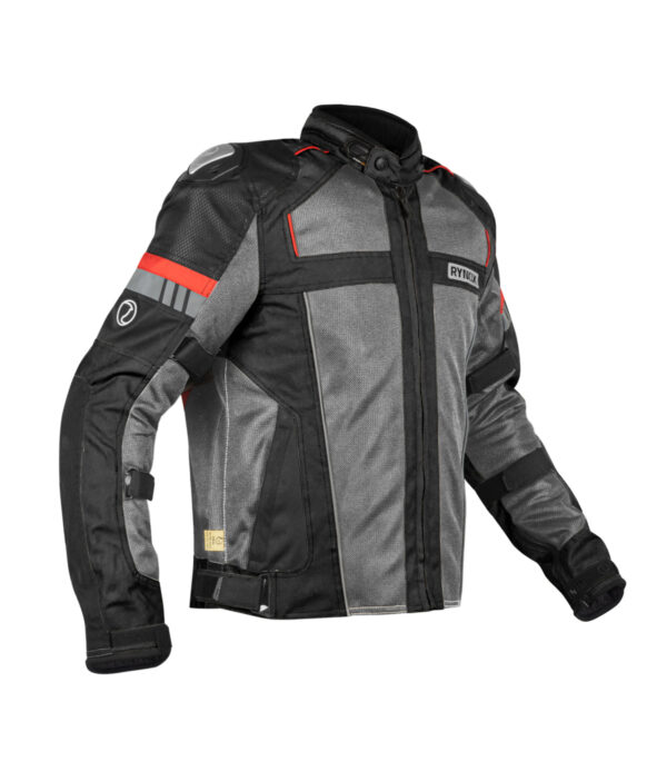 RYNOX STORM EVO JACKET - Black & Grey - Riders Junction