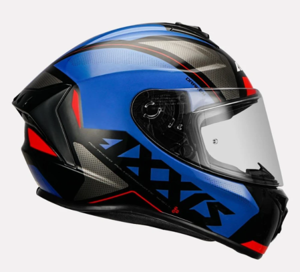 AXXIS Draken B Gear Helmet Blue