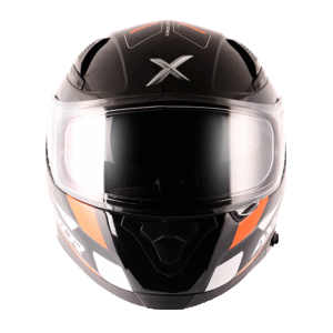 Axor Apex Turbine Orange Grey Helmet