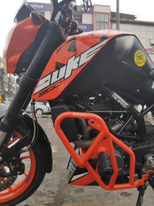 CRASH GUARD ORANGE KTM 200CC 2019 MODEL