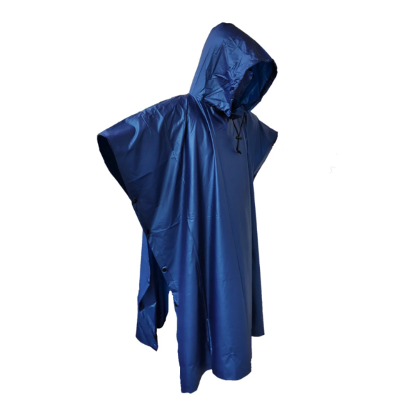 QUIPCO Thunder Rain Poncho - Blue