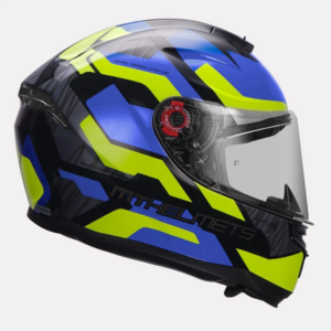 MT Helmet Hummer Scratch Gloss - Blue
