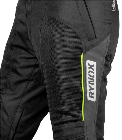Rynox Storm Evo Riding Pants (Black Grey) - MotoWilder