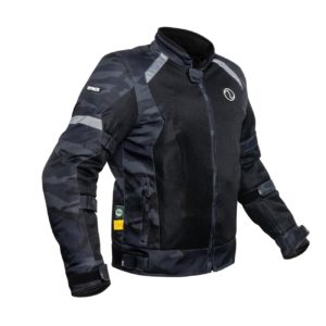 Rynox UrbanX Jacket Camo Blue Black