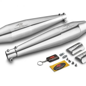 Red Rooster Performance Stellar Exhaust For Royal Enfield Interceptor 650/ GT 650 - Polish