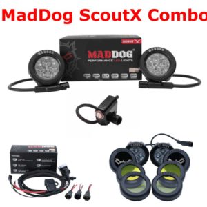 Maddog Scout-X Auxiliary Lights for your bike