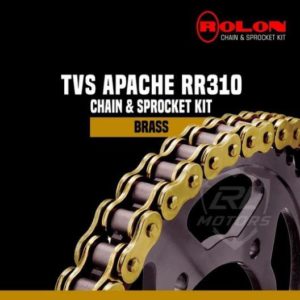 TVS Apache RR 310 Rolon Brass Chain Sprocket Kit