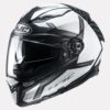HJC Helmet F70 Dever Matt White