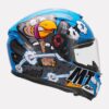 MT Helmet Hummer Otaku Gloss Blue 2