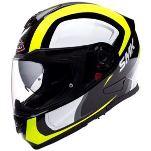 SMK Twister Twilight GL241 Gloss Black Fluro Helmet