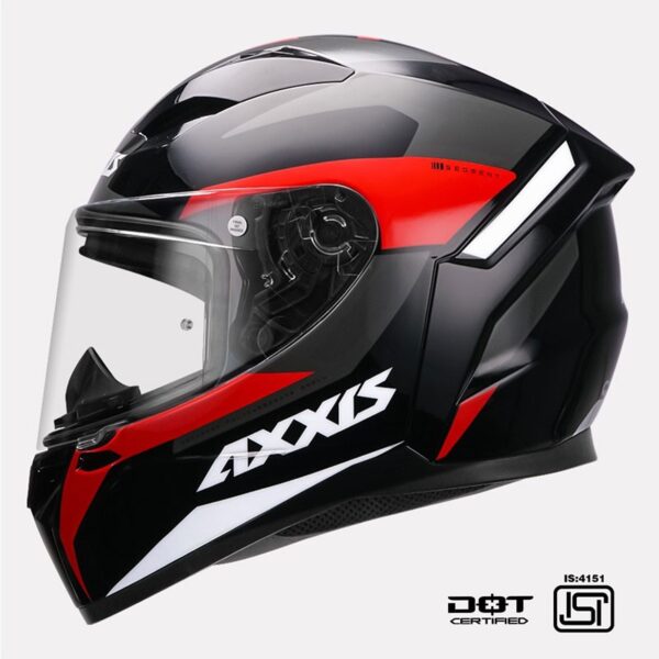 axxis segment ocean gloss red helmet