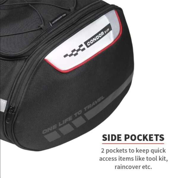 Buy Viaterra Condor 2UP 64L Saddle Bag Online at Best Price from Riders ...