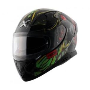 APEX SEADEVIL DV- Glossy Black Red Helmet- Riders Junction