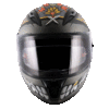 AXOR STREET FREEDOM Matt Black Orange Helmet- Riders Junction