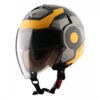 AXOR STRIKER ULTRON- Glossy Black Yellow Helmet- Riders Junction