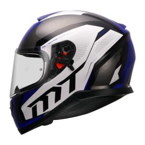 MT Thunder 3SV Rouge Blue Helmet