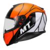 MT Thunder 3SV Veron Orange Helmet