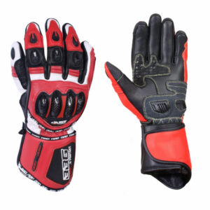 BBG- Racer Gloves – Red - Riders Junction