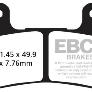 Brake Pads - EPFA379HH Extreme Pro PER ROTOR - EBC - Riders Junction