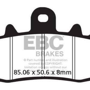 Brake Pads - EPFA630HH Extreme Pro PER ROTOR - EBC - Riders Junction